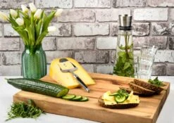 Laguiole Style De Vie Kaasschaaf & Rasp -Keukengerei Winkel Laguiole Kaasschaafset premium line zwart sf kl 5 1