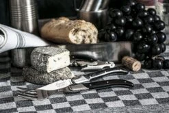 Laguiole Style De Vie Steakvorken Luxury Line Zwart Ebbenhout 6 Stuks -Keukengerei Winkel Laguiole Luxury line steakmessen zwart ebbenhout sf gr 6