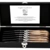 Laguiole Style De Vie Steakmessen Luxury Line Olijfhout 6 Stuks
