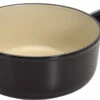 Le Creuset Fonduepan Tradition - Mat Zwart - ø 24 Cm / 3.3 Liter -Keukengerei Winkel Le Creuset Fonduepan zwart 4