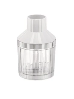 Alessi Staafmixer Set Plissé - Wit - Michele De Lucchi - MDL10S W -Keukengerei Winkel MDL10 TRIT W