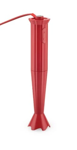 Alessi Staafmixer Plissé - 2 Standen - Rood - Michele De Lucchi - MDL10 R -Keukengerei Winkel MDL10 blender