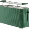 Alessi Broodrooster Plisse - Groen - 1700 W - Door Michele De Lucchi - MDL15 GR -Keukengerei Winkel MDL15 GR 01