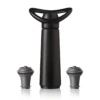 Vacu Vin Wijnpomp Met 2 Wijnstoppers - Wine Saver Concerto - Zwart -Keukengerei Winkel Productafbeeldingen CL 54 3