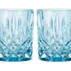 Nachtmann Whiskey Glazen Noblesse - Aqua - 295 Ml - 2 Stuks -Keukengerei Winkel Productafbeeldingen CL 9 5