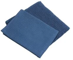 KOOK Theedoek Inka Blauw 50 X 70 Cm -Keukengerei Winkel R19.434R19.430 1