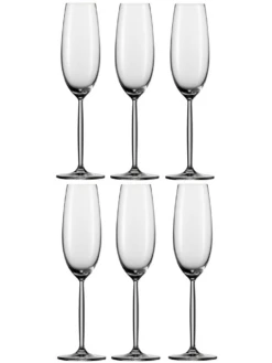 Schott Zwiesel Champagneglazen Diva - 220 Ml - 6 Stuks -Keukengerei Winkel Schott Zwiesel Champagneglazen diva 0