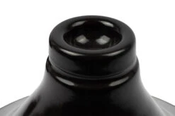 Cookinglife Tajine Regas - Aardewerk - Zwart - ø 32 Cm / 3 Liter -Keukengerei Winkel Tajine zwart details