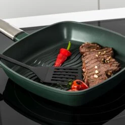 Westinghouse Grillpan Performance - Gracious Green - 28 X 28 Cm - Standaard Anti-aanbaklaag -Keukengerei Winkel WCFP0095G28SG 10