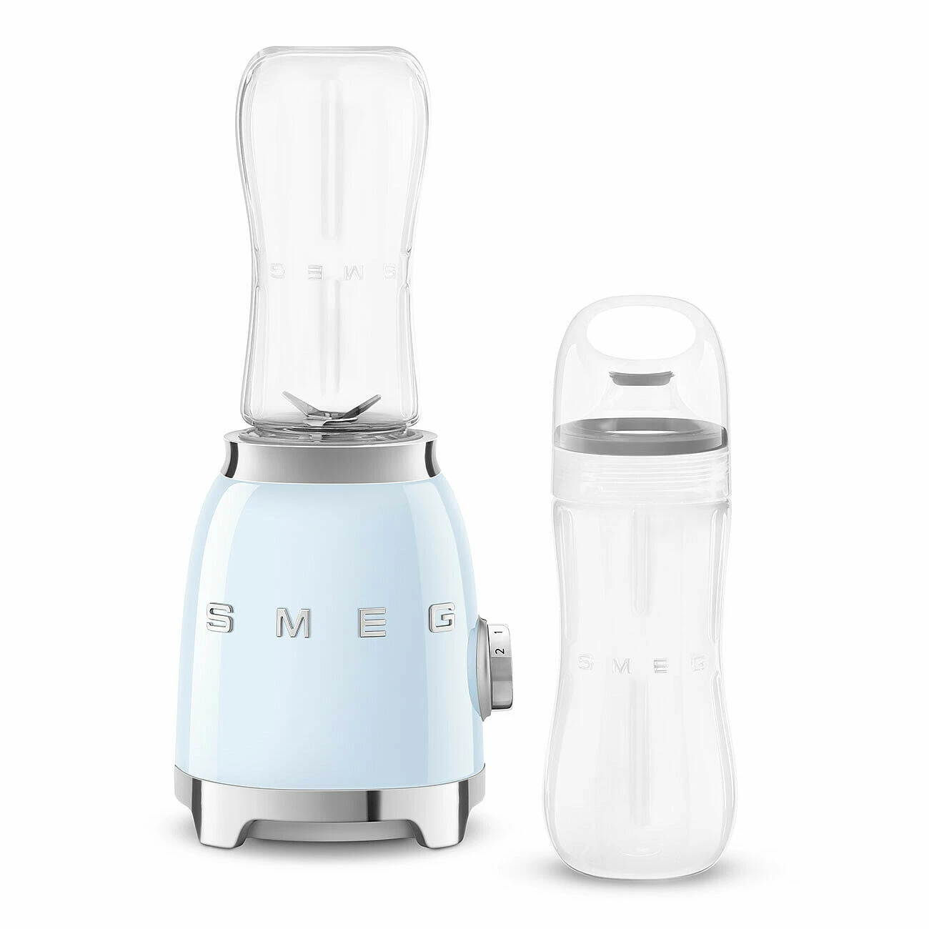 SMEG Smoothie Blender - Compact - Pastelblauw - 600 Ml - PBF01PBEU 6 SMEG Smoothie Blender - Compact - Pastelblauw - 600 Ml - PBF01PBEU - Afbeelding 4