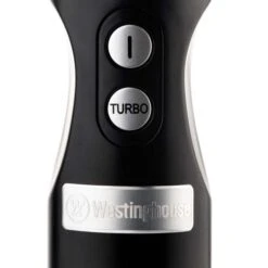 Westinghouse Staafmixer Retro Collections - 600 W - Liquorice Black - WKHBS270BK -Keukengerei Winkel WKHBS270BK Retro Hand Blender 2 600x600 1