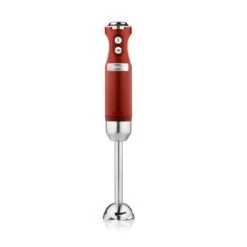 Westinghouse Staafmixer Retro Collections - 600 W - Cranberry Red - WKHBS270RD -Keukengerei Winkel WKHBS270RD Retro Hand Blender 1 600x600 1