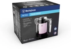 Westinghouse Handmixer Retro Collections - 6 Standen - Roze - WKHM250PK 7 Westinghouse Handmixer Retro Collections - 6 Standen - Roze - WKHM250PK -Keukengerei Winkel WKHM250PK