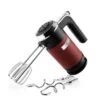 Westinghouse Handmixer Retro Collections - 6 Standen - Cranberry Red - WKHM250RD -Keukengerei Winkel WKHM250RD Retro Hand Mixer 2