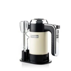 Westinghouse Handmixer Retro Collections - 6 Standen - Vanilla White - WKHM250WH 12 Westinghouse Handmixer Retro Collections - 6 Standen - Vanilla White - WKHM250WH -Keukengerei Winkel WKHM250WH Retro Hand Mixer 1 600x600 1