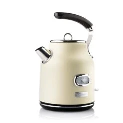 Westinghouse Waterkoker Retro Collections - 2200 W - Vanilla White - 1.7 Liter - WKWKH148WH -Keukengerei Winkel WKWK148WH Retro Kettle 1
