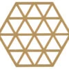 Zone Denmark Pannenonderzetter Triangles - Khaki - 16 X 14 Cm -Keukengerei Winkel Zone Denmark Pannenonderzetter Khaki Triangle Siliconen 16 x 14 cm
