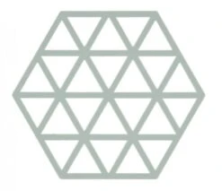 Zone Denmark Pannenonderzetter Triangles - Nordic Sky - 16 X 14 Cm