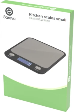 Sareva Keukenweegschaal - Groot -Keukengerei Winkel deluxe Package New