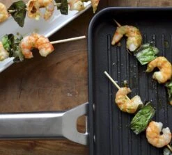 Valira Grillpan Aire - 23 X 23 Cm - Standaard Anti-aanbaklaag -Keukengerei Winkel grillpansfeerfoto2