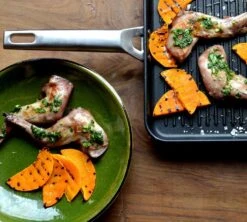 Valira Grillpan Aire Met Handgrepen - 23 X 23 Cm - Standaard Anti-aanbaklaag -Keukengerei Winkel grillpansfeerfoto3 1