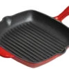 Blackwell Grillpan - Gietijzer - Rood - 27 X 27 Cm - Zonder Anti-aanbaklaag -Keukengerei Winkel item 2 9