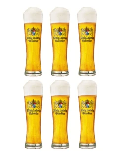 Konig Ludwig Bierglazen Weizen - 300 Ml - 6 Stuks