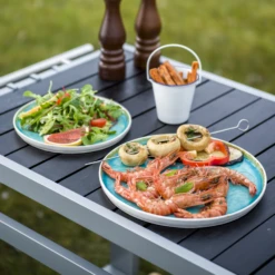 Cosy & Trendy Pizzabord / Onderbord Laguna Azzurro ø 31 Cm -Keukengerei Winkel laguna20azzuro2 1