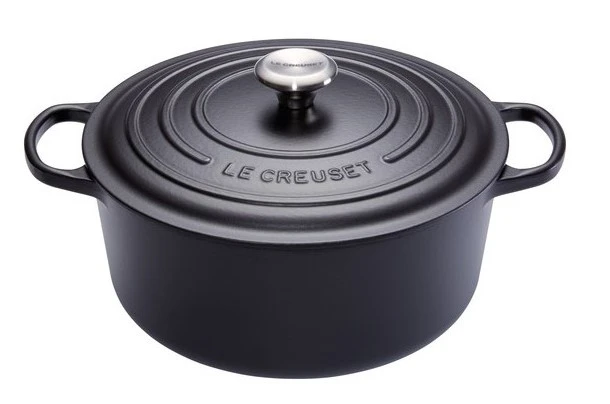 Le Creuset Braadpan Signature - Mat Zwart - ø 28 Cm / 6.7 Liter