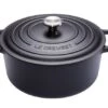 Le Creuset Braadpan Signature - Mat Zwart - ø 24 Cm / 4.2 Liter -Keukengerei Winkel le creuset braadpan zwart 22cm 2