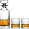 Cookinglife Whiskey Set (karaf & Whiskeyglazen) Moville - 3 Delige Set -Keukengerei Winkel moville 3 delig