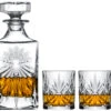 Cookinglife Whiskey Set (karaf & Whiskey Glazen) Moy - 3 Delige Set -Keukengerei Winkel moy 3 delig