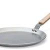 De Buyer Pannenkoekenpan Mineral B Hout - ø 24 Cm - Zonder Antiaanbaklaag -Keukengerei Winkel poele a crepes en acier mineral b bois