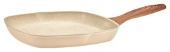 Sambonet Grillpan Rock 'n' Rose - Creme - 28 X 28 Cm - Standaard Anti-aanbaklaag