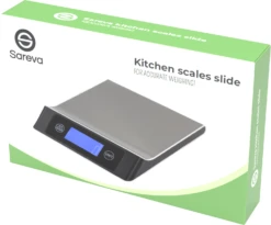 Sareva Keukenweegschaal Slide -Keukengerei Winkel slide Package New