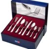 Sola Bestekset Hollands Glad - 50 Delig / 6 Personen -Keukengerei Winkel sola bestekset hollands glad 50 delig