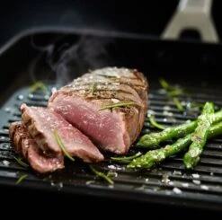 Valira Grillpan Aire Met Handgrepen - 23 X 23 Cm - Standaard Anti-aanbaklaag -Keukengerei Winkel valiragrillpan28x283 3