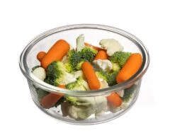 Sareva Glazen Vershoudbakje Cook & Fresh - Rond - 3-delig -Keukengerei Winkel vershoudbakje 4