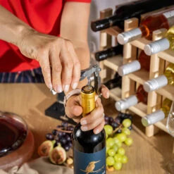 Jay Hill Kurkentrekker / Kelnersmes Laguiole - Zwart -Keukengerei Winkel wijn shoot 05